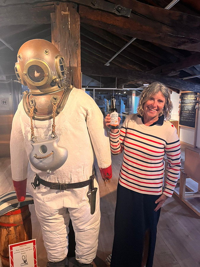 Museo Maritimo Casco de Donostia con Iratxe Elso 